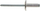 Riveta të verbër Steinel A 045-0019, 2.4 x 6 mm, alumin, 30 copë