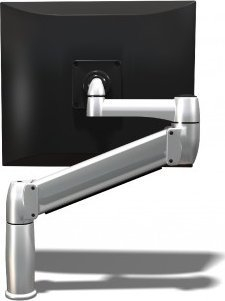 Krah monitori Bakker Elkhuizen Space Single, 7 14 kg, me kapëse, gri