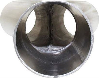 Tee shkarkimi TurboWorks, 45°, 60/70mm, inoks 304