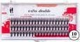 Tунчиња вештачки трепки Ibra Extra Double C 0.10, 10mm, црни