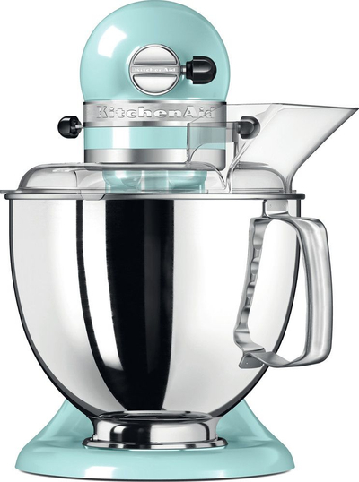 Mikser planetar KitchenAid 5KSM175PSEIC, 4.8L, 300W, ngjyrë akull