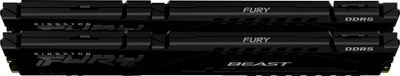 Memorie Kingston Fury Beast, DDR5, 16 GB, 6000 MHz, CL30, KF560C30BBK2-16