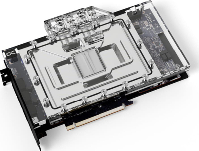 Bllok uji për GPU Alphacool Eisblock Aurora RTX 4090 Master V.2, akrilik edhe nikël, me backplate, i zi transparent