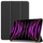 Këllëf tablet iLike Book Case iPad Air 13 2024, Tri Fold, Eco Leather, i zi