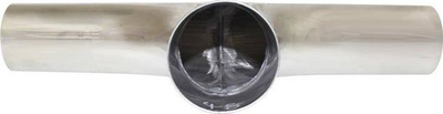 Tee shkarkimi TurboWorks 180°, 51mm, inoks 304