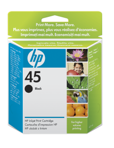 Kartushë boje HP 45, 42 ml, e zezë
