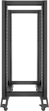 Raft i hapur rrjeti V2, 19" 27U, 600x800, i zi