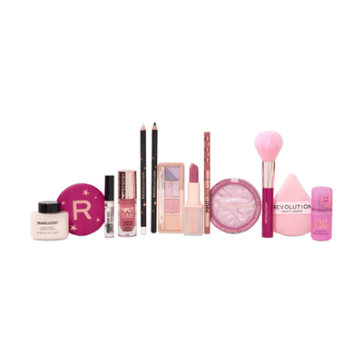 Revolution Beauty Berry Bright Vegan Make Up - Gift Set