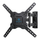 Mbajtëse muri TV Perlesmith PSMFK12, 26-60", 35 kg, VESA 400 x 400, e zezë