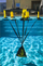 Aksesor uji Spikeball Spikebuoy, set me lundrues, qese ankorimi, i zi