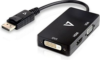 Përshtatës AV V7 DisplayPort VGA / DVI / HDMI