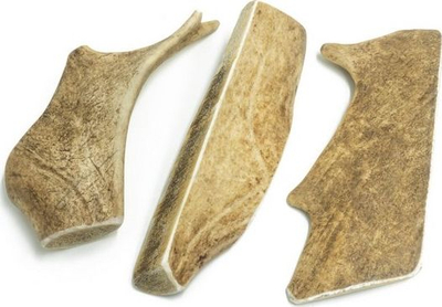 Kockë përtypëse për qen 4DOGS CHEW L, brirë daje, 15 cm, natyrale