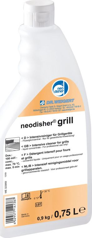 Pastrues furre dhe grili Neodisher Grill, koncentrat, 750 ml