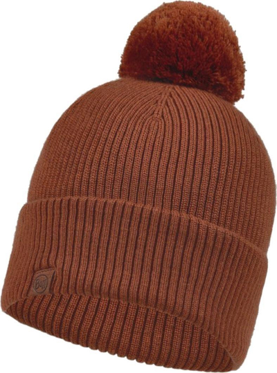 Kapele dimërore Buff Tim Merino Beanie, lesh merino, unisex, portokalli