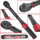 Клуч динамометриски Тварди T00250, 1/2\", 42‑210 Nm, црно црвен