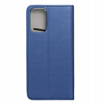 Капак за телефон Smart Book Case за Motorola G35 5G, со целосна заштита, темно сина