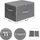 Organizator Oskar RYZB03G, 3 copë, gri