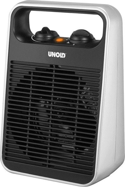 Ngrohës me ventilator Unold, 2000 W, i hirtë