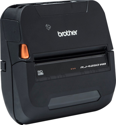 Printer portativ Brother RJ-4250WB, termik direkt, me Bluetooth edhe Wi‑Fi, i zi