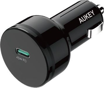 Karikues për veturë Aukey CC-Y13, 3 A, USB-C, i zi