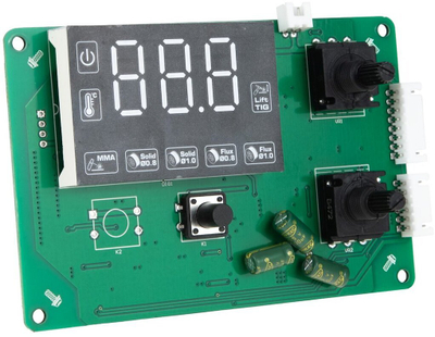 Pllakë kontrolli Powermat Front Panel PCB, për aparat saldimi MIG MAG MMA, 30–250A