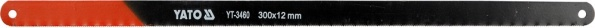 Teh sharre metalike Yato YT-3460, 300x12mm, 5 copë, i zi