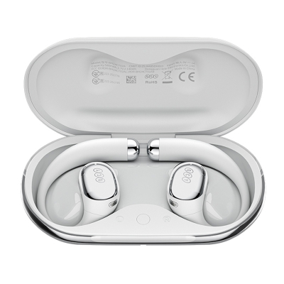 Kufje wireless QCY Crossky R70, open ear, Hi Res LDAC, të bardha