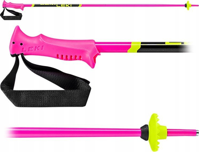 Bastun ski Leki Racing Kids Race Pink, 95 cm, rozë
