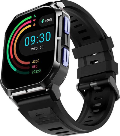 Orë e zgjuar HiFuture FutureFit Ultra 3, ekran 2", IP68, e zezë