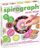 Set vizatimi Spirograph Neon Box Kit, 24 spirale, 4 stilolapsa neon, shumëngjyrësh