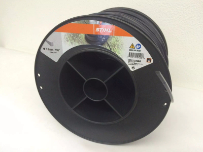 Fije najloni për trimmer Stihl 3.3mm, katrore, 235m, portokalli