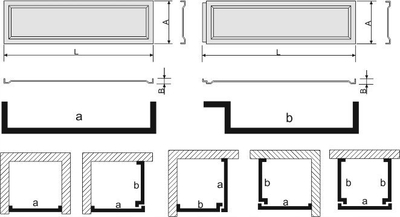 Karcasë për pellg dushi Sanplast Classic OBb/CL, 800x280 mm, e bardhë