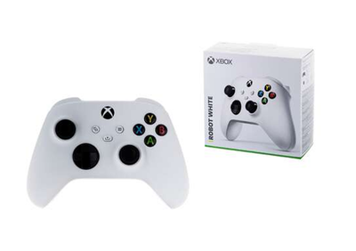 Gamepad Microsoft Xbox Wireless Controller, Bluetooth, pa tela, i bardhë