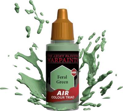 Bojë akrilike për airbrush Army Painter Warpaints Air Feral Green, 30 g, jeshile