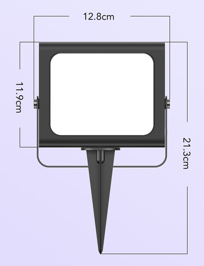 LED лента SMART Govee Flood Lights, 4 парчиња - за отворено