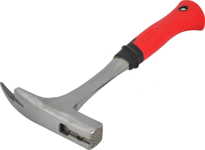 Çekiç marangozësh AWTools MONOBLOCK AW32133BL, 600g, dorezë gome, i kuq