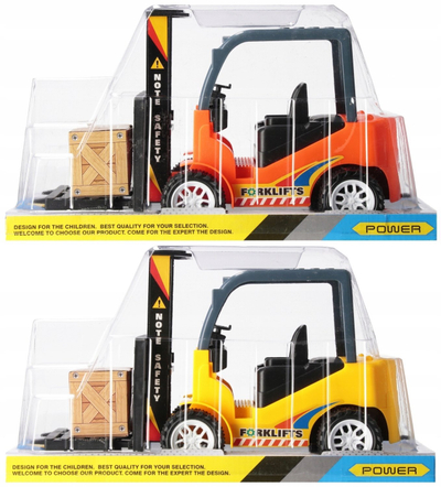 Lodër pirunngrirtëse MEGA CREATIVE Forklift Truck 568709, plastikë, me arkë ngarkese, shumëngjyrëshe