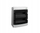 Kasetë shpërndarëse Noark N/t PHS 24T FB, 24 module 2x12, IP65, derë transparente e tymosur, gri