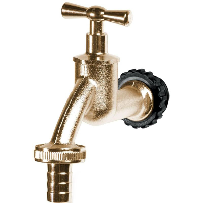 Rubinet për ujë të bekuar Kohoutek K Spoon, metal, për kishë, ngjyrë ari
