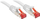 Kabllo Lindy Patchcord 47795, S/FTP, 3m, e bardhë