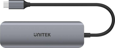 USB HUB Unitek A 3.0 (H1107A), 5 GB, e hirtë