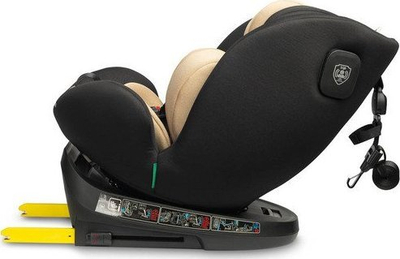Ullëse makine Caretero Commo i-Size, 40-150 cm, Isofix, bezhë me të zezë