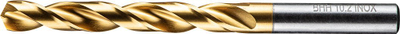 Spiralë shpimi BHH INOX 7mm, HSS E Co5, veshje TiN, e artë