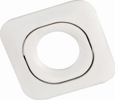Spot tavanor Leduro Slim Profile 3", GU10, 82x82mm, i bardhë