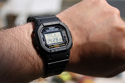 Orë dore Casio The G/G-SHOCK DW-5600E-1VER