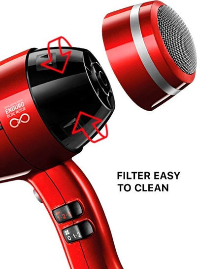 Tharëse flokësh Beko Valera SR4 eQ RC Swiss Air4ever, 1600W, kabllo 3m, e zezë me të bardhë