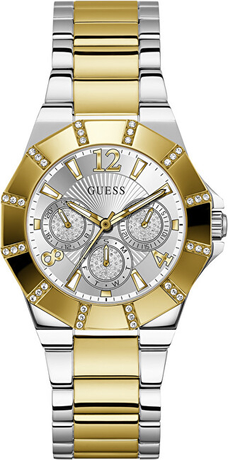 Orë dore për femra GUESS Sunray GW0616L2, e artë/argjendtë