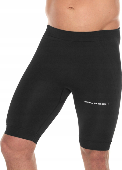 Shorce për meshkuj Brubeck Running Force 1/2, XL, të zinj