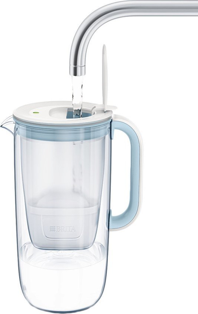 Shishe filtruese uji BRITA Glass Jug Model One, 2.5L, MAXTRA PRO All in 1, blu