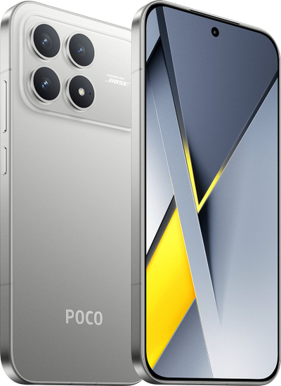 Телефон Xiaomi POCO F8 Pro 5G, 12GB RAM, 512GB, сребрена